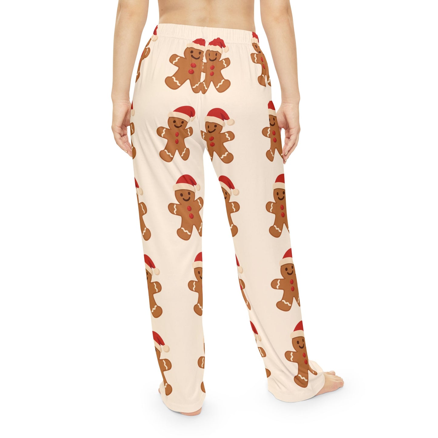 Gingerbread Cookies Pajama Pants | Christmas Holiday Pattern