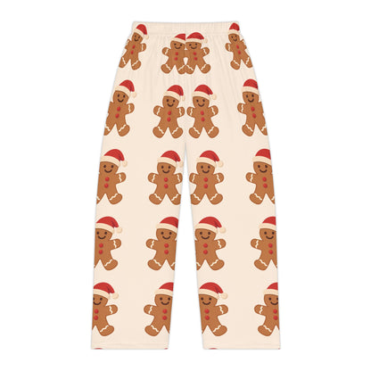Gingerbread Cookies Pajama Pants | Christmas Holiday Pattern
