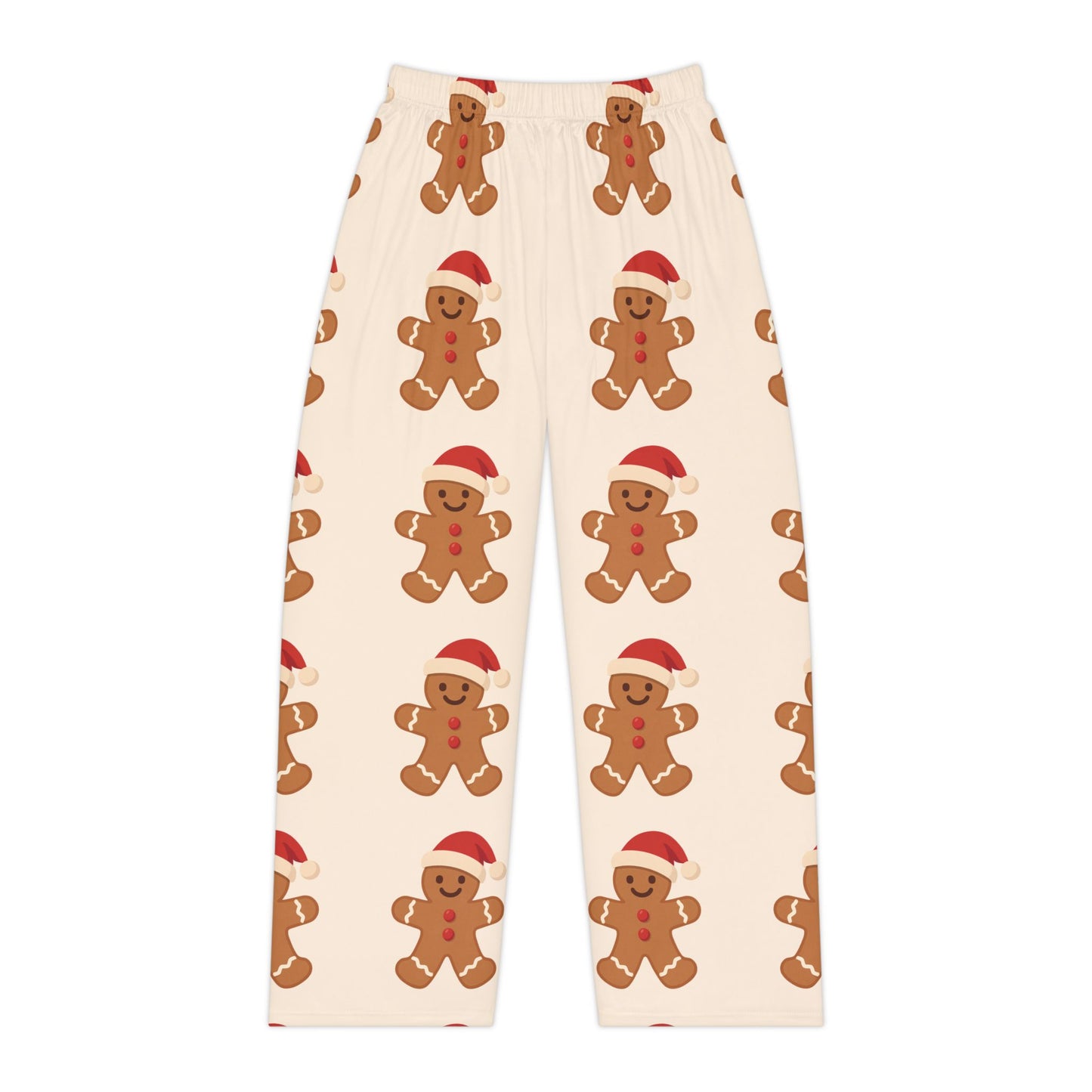 Gingerbread Cookies Pajama Pants | Christmas Holiday Pattern